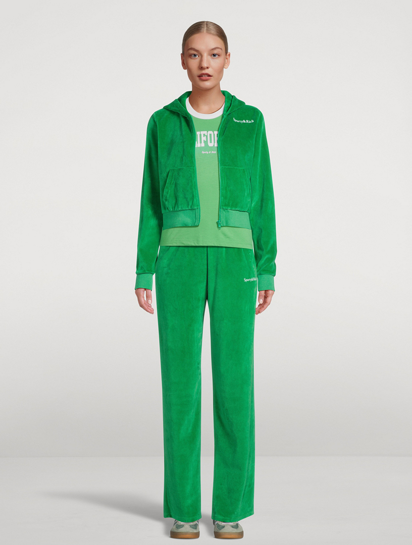 Health Ivy Velour Hoodie