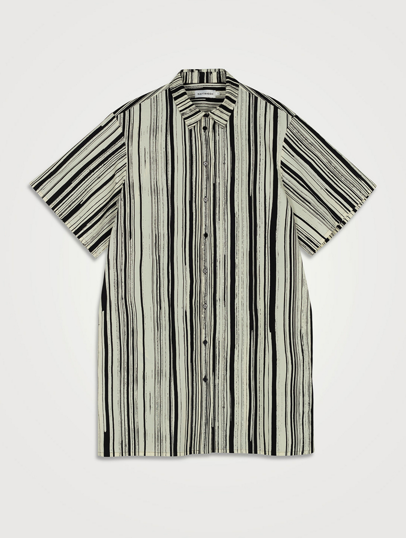 Monoliitti Siluetti Short-Sleeve Shirt Dress