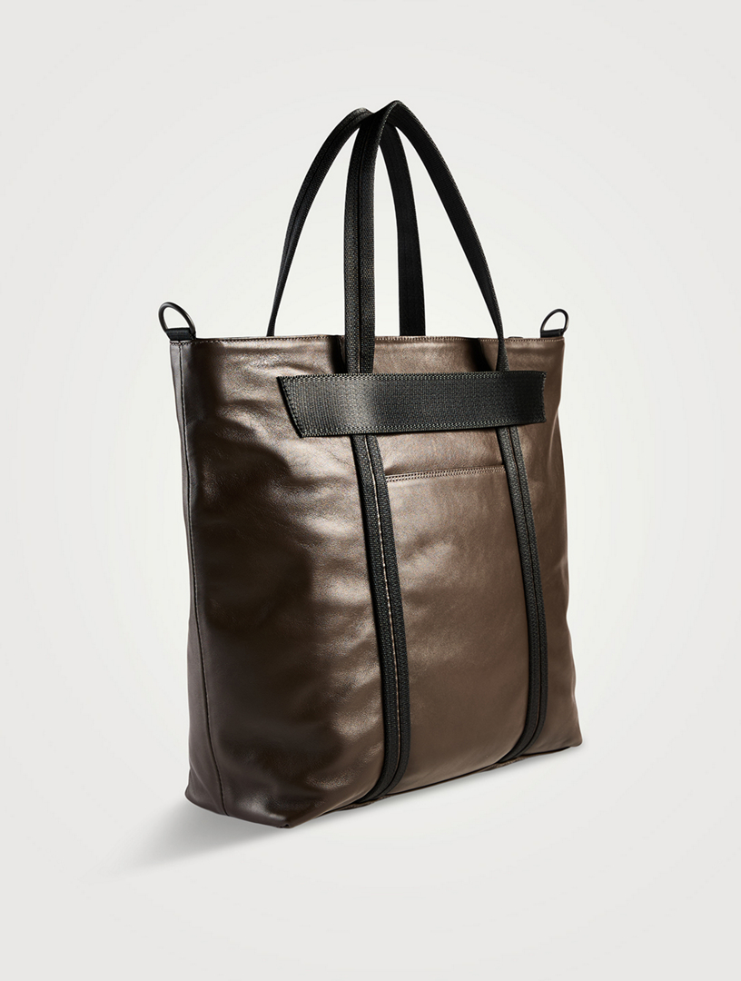 Robin Upcycled Leather Tote