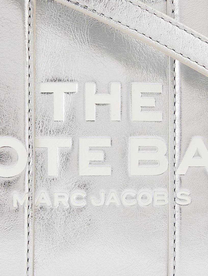 The Mini Metallic Leather Tote Bag