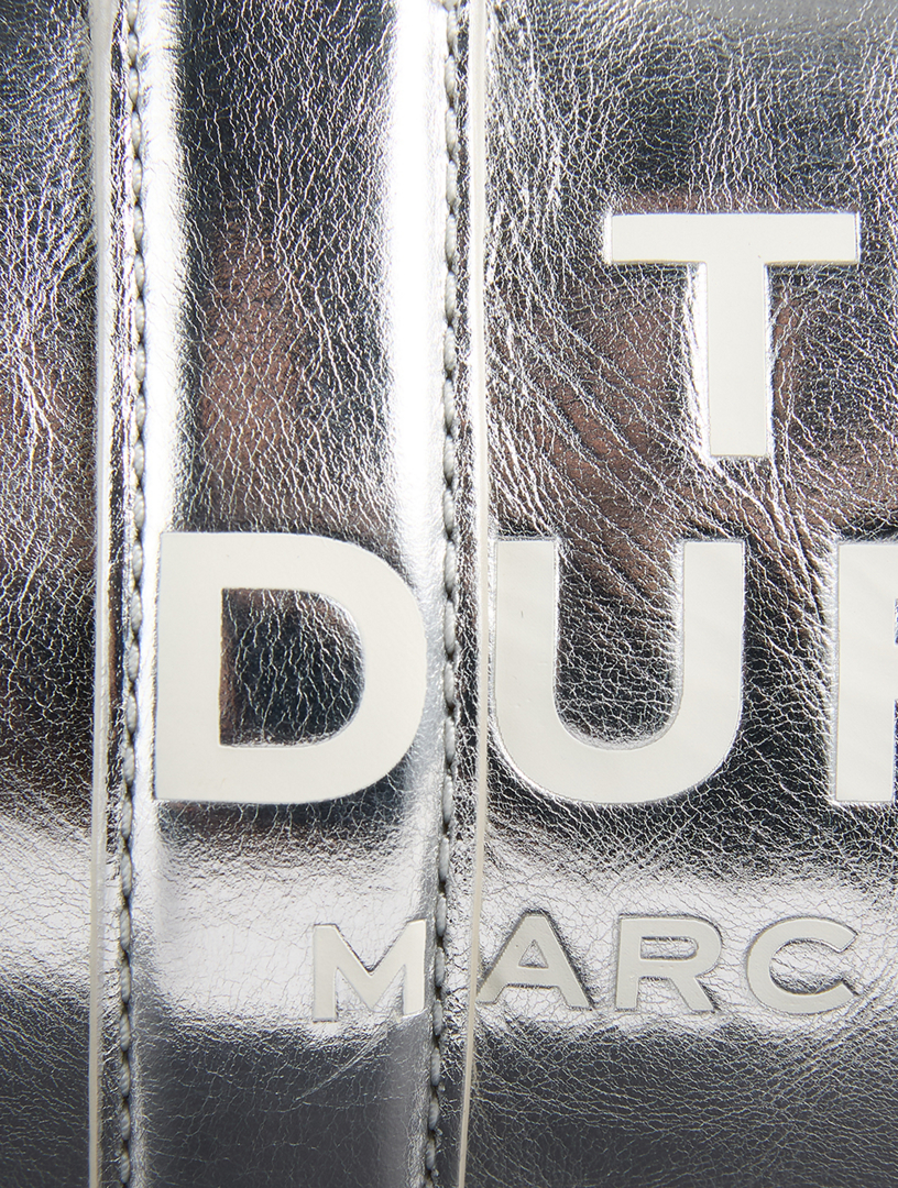 The Mini Metallic Leather Duffle Bag