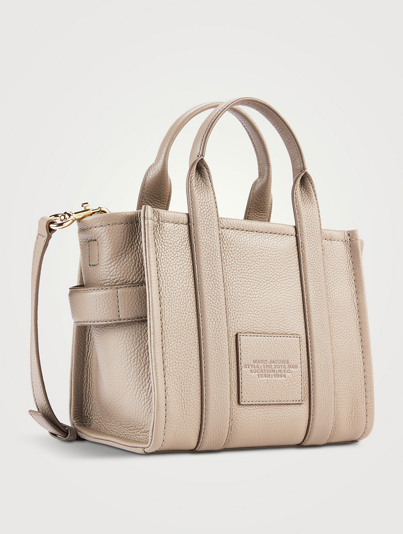 The Small Leather Tote Bag