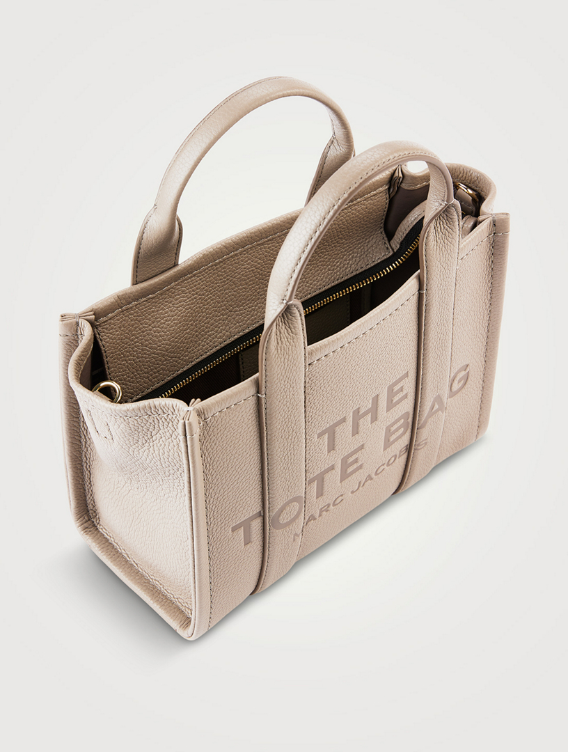 The Small Leather Tote Bag