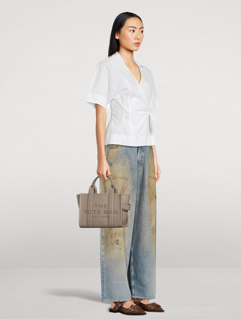 The Small Leather Tote Bag