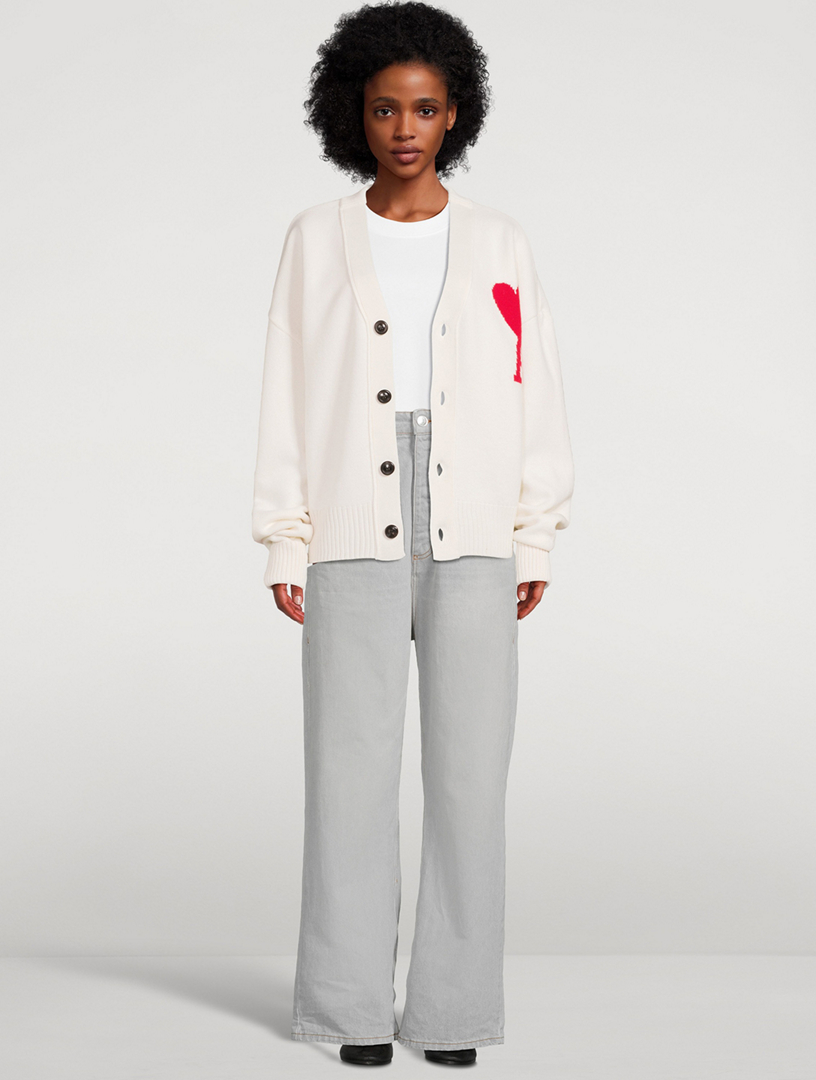 Ami De Cœur Wool Cardigan