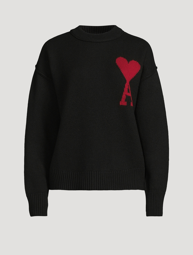 Ami wool sweater sales