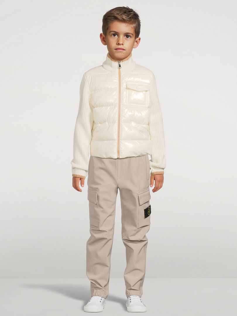 Down Puffer Cardigan