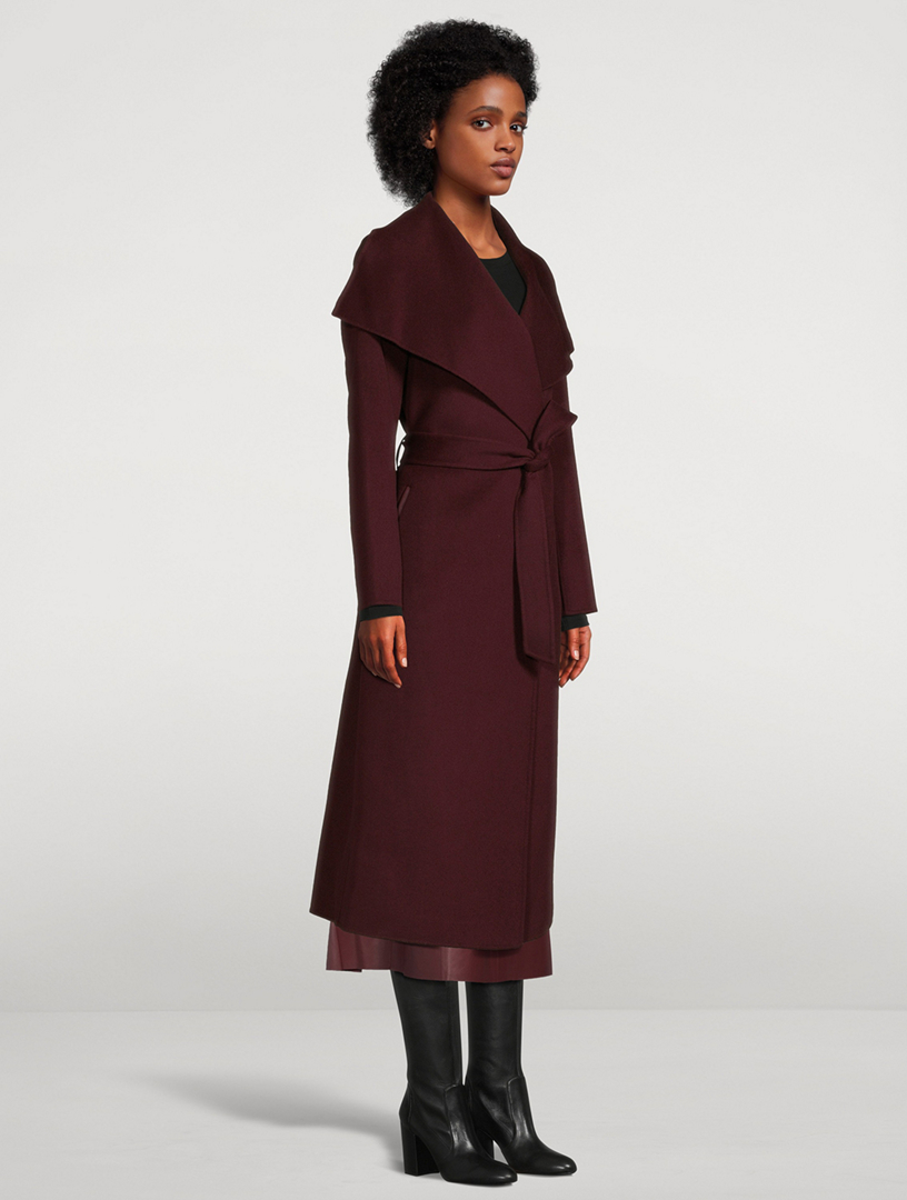 MACKAGE Mai Belted Wool Wrap Coat Holt Renfrew