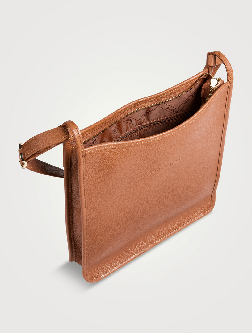 Medium Le Foulonné Leather Crossbody Bag