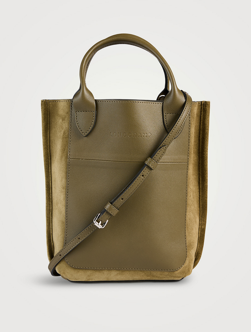 XS Cabas Suede Tote Bag