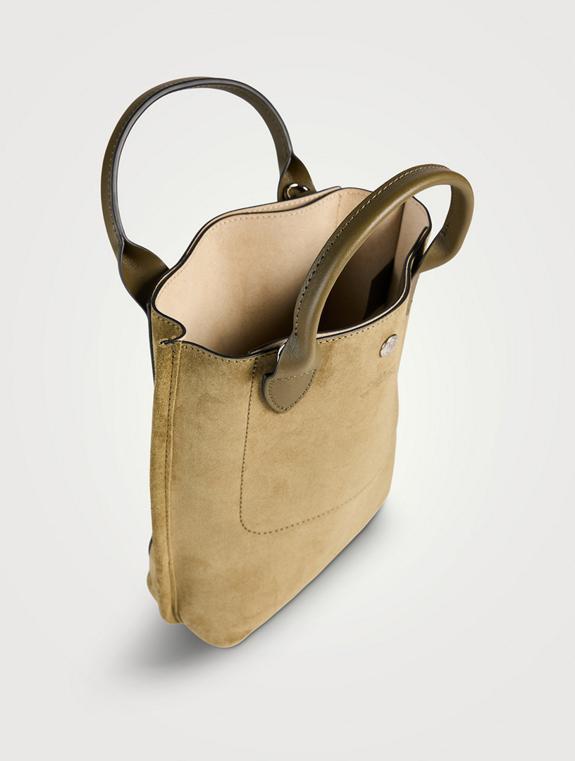 XS Cabas Suede Tote Bag