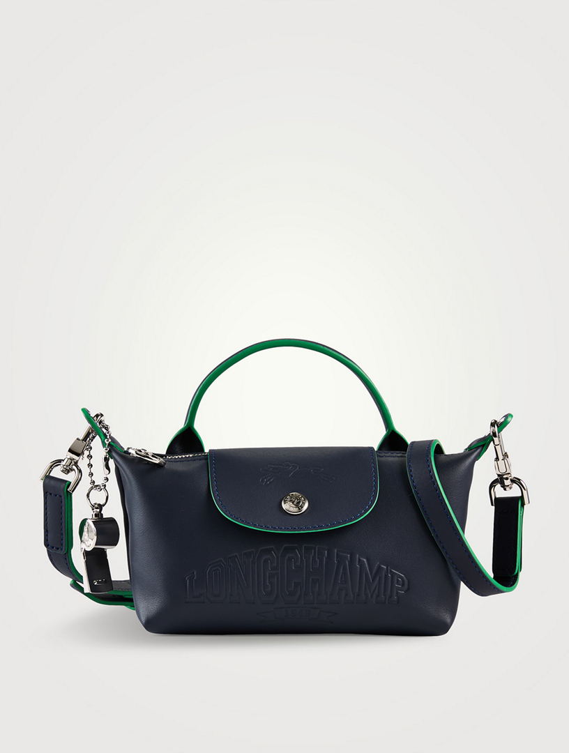XS Le Pliage Xtra Leather Crossbody Pouch