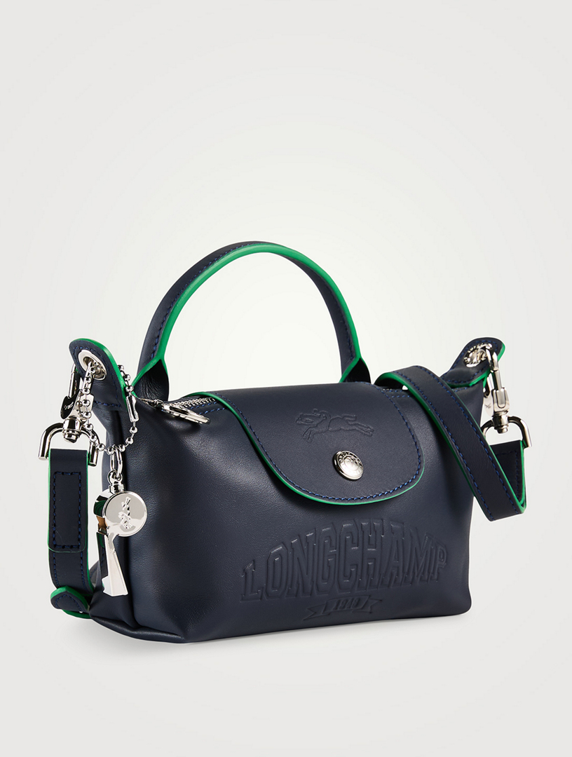 XS Le Pliage Xtra Leather Crossbody Pouch