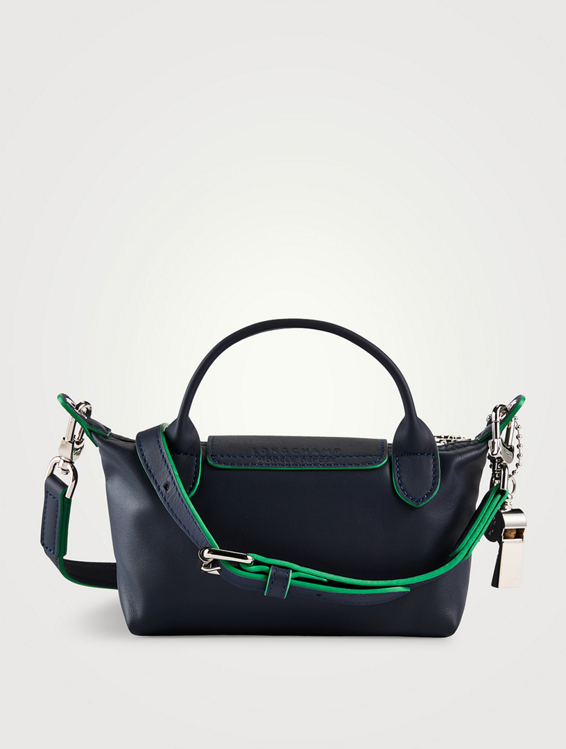XS Le Pliage Xtra Leather Crossbody Pouch