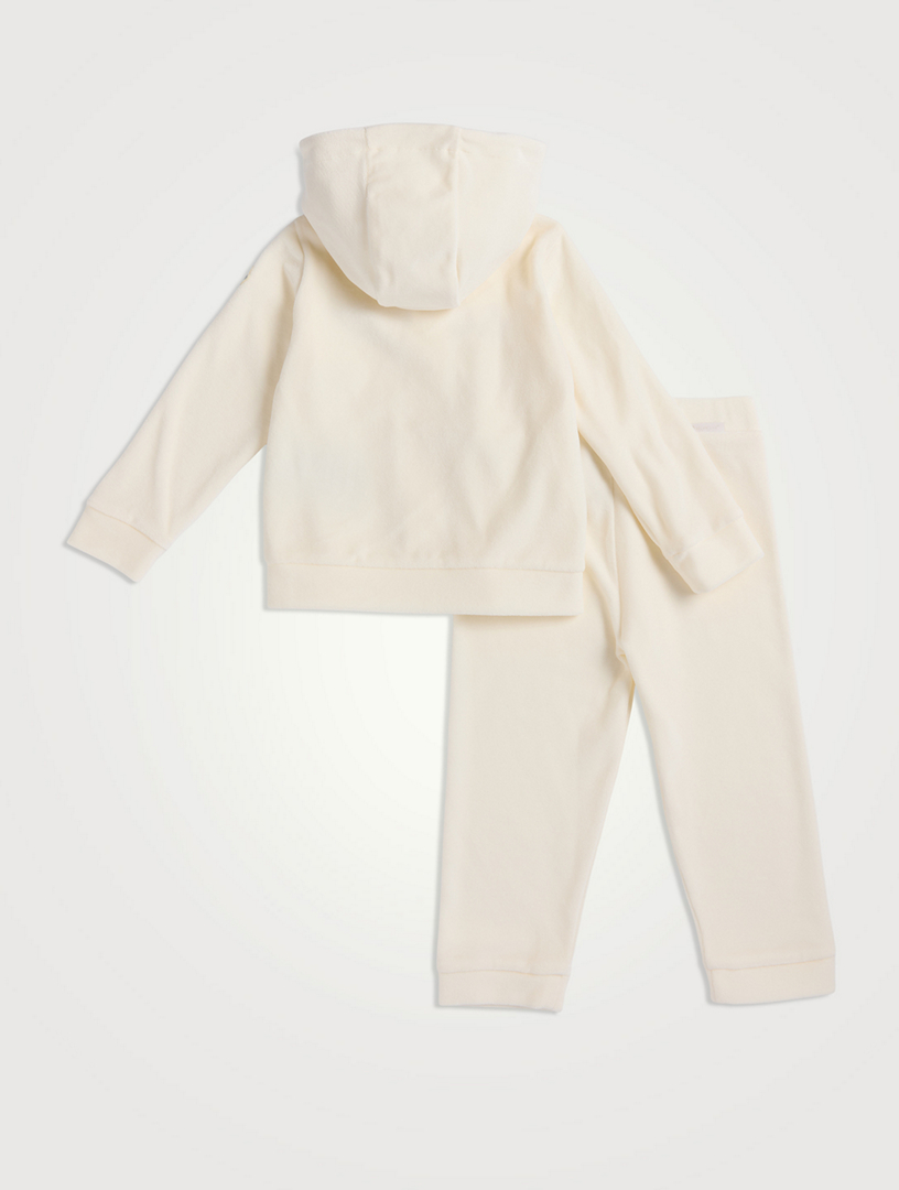 Zip Hoodie And Pants Two-Piece Set