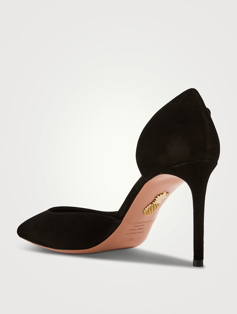 Very Bow Tie Suede Pumps