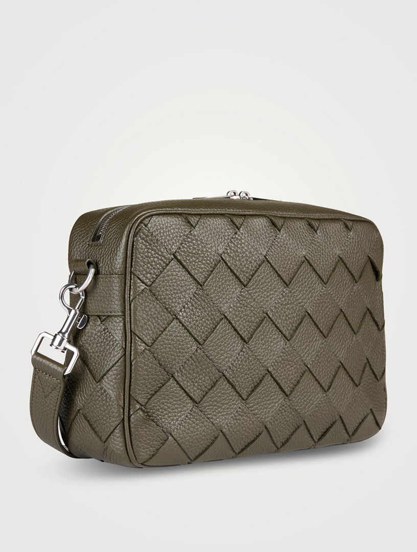 BOTTEGA VENETA Medium Intrecciato Leather Camera Bag | Holt Renfrew