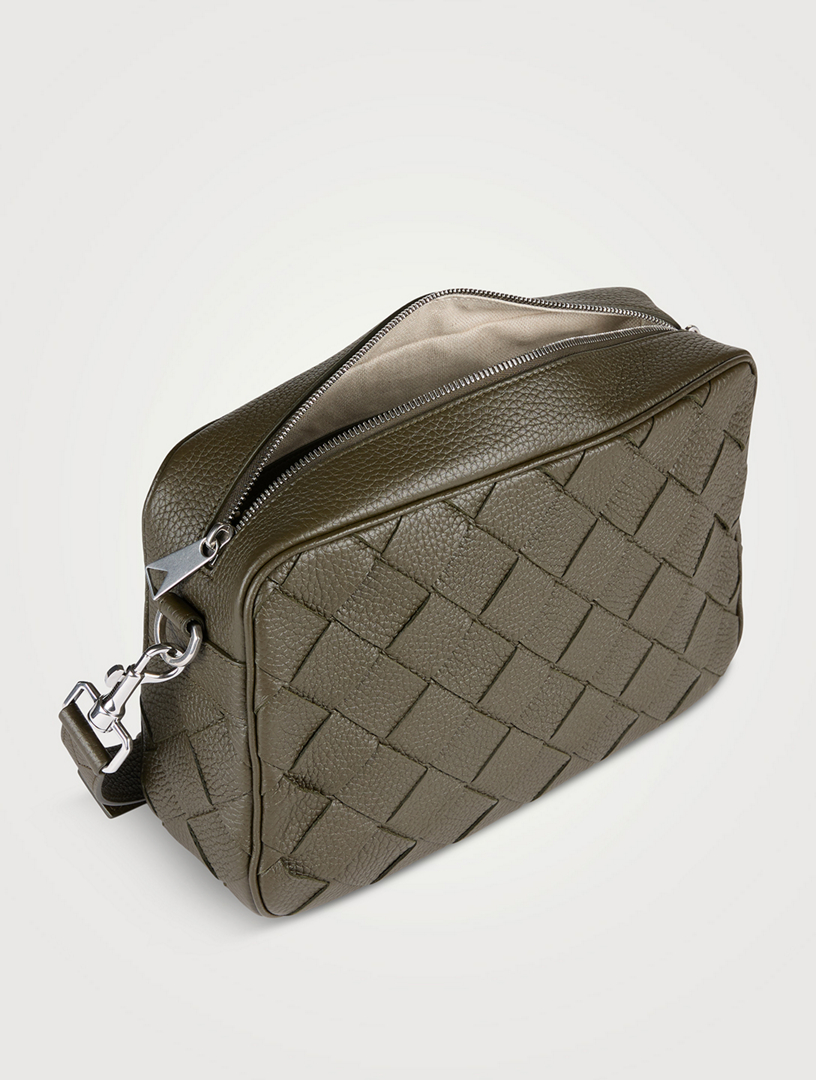 BOTTEGA VENETA Medium Intrecciato Leather Camera Bag | Holt Renfrew