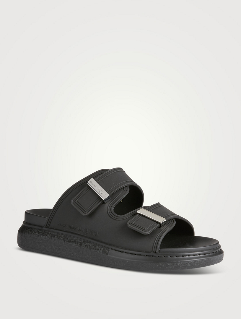 Hybrid Double Buckle Slide Sandals
