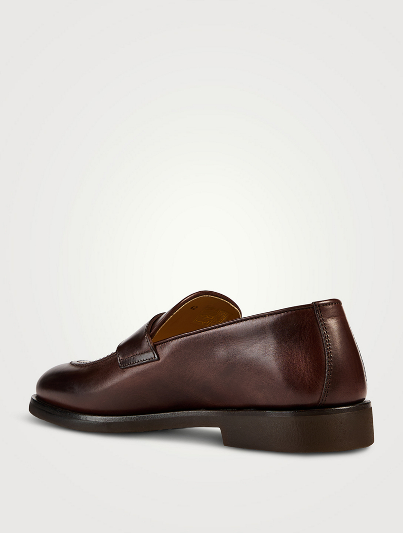 Leather Penny Loafers