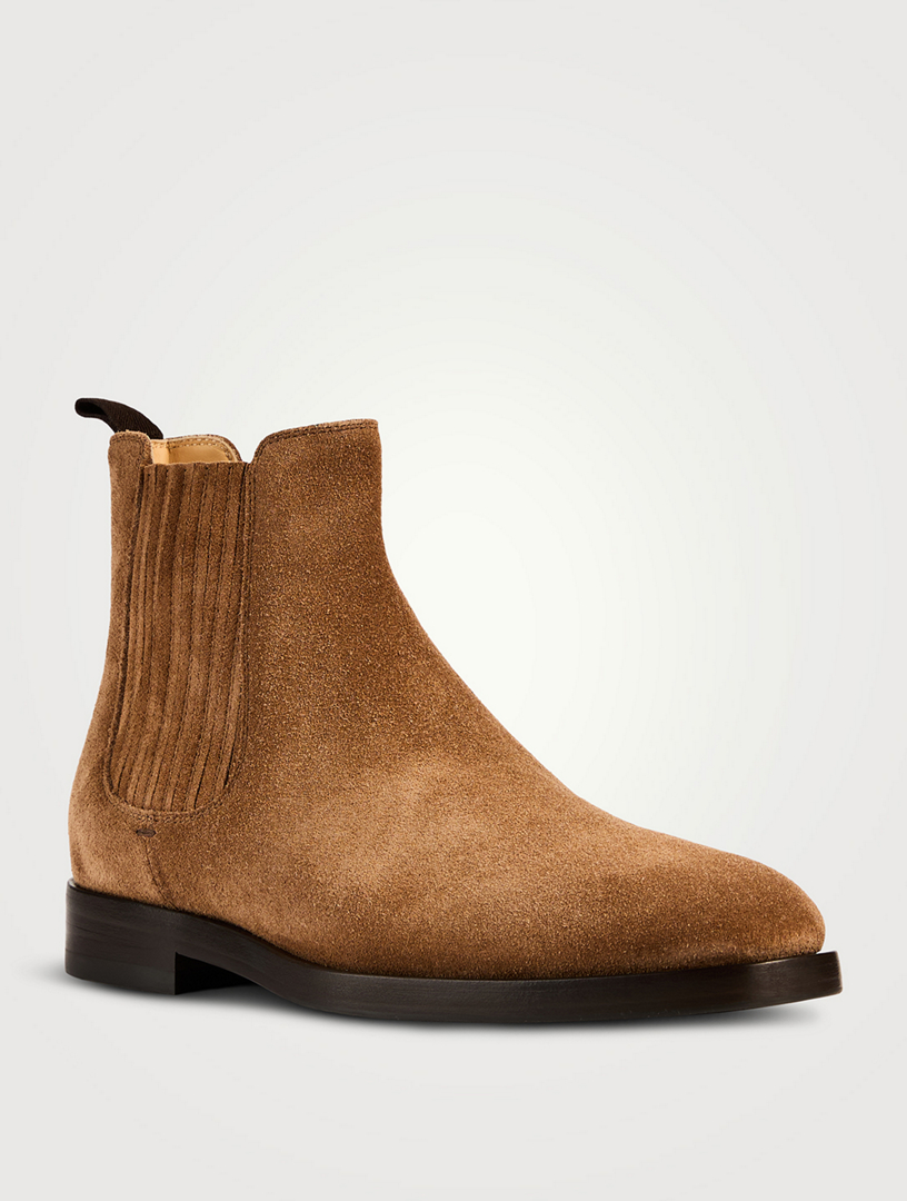 Suede Chelsea Boots