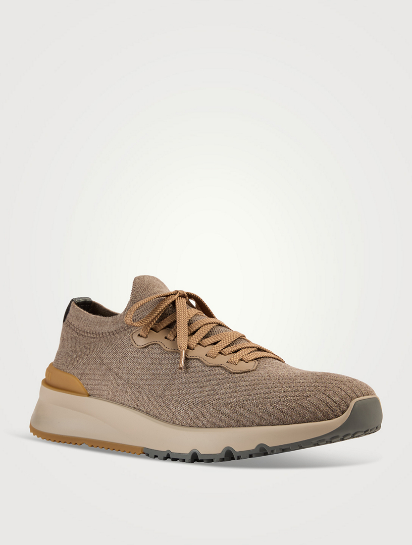 Wool Knit Sneakers