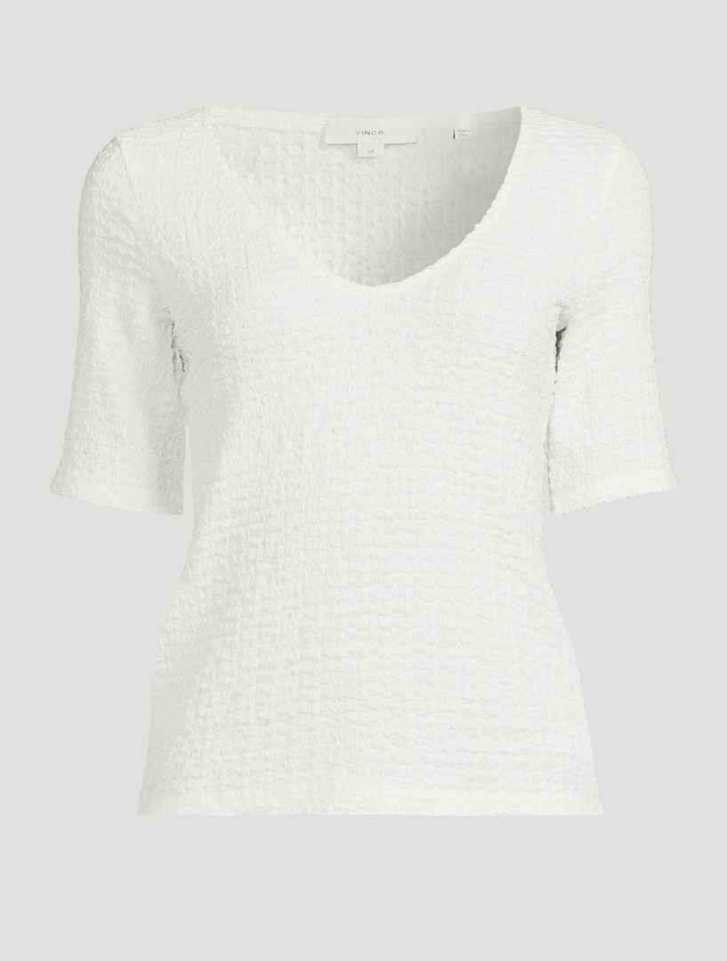 Smocked T-Shirt