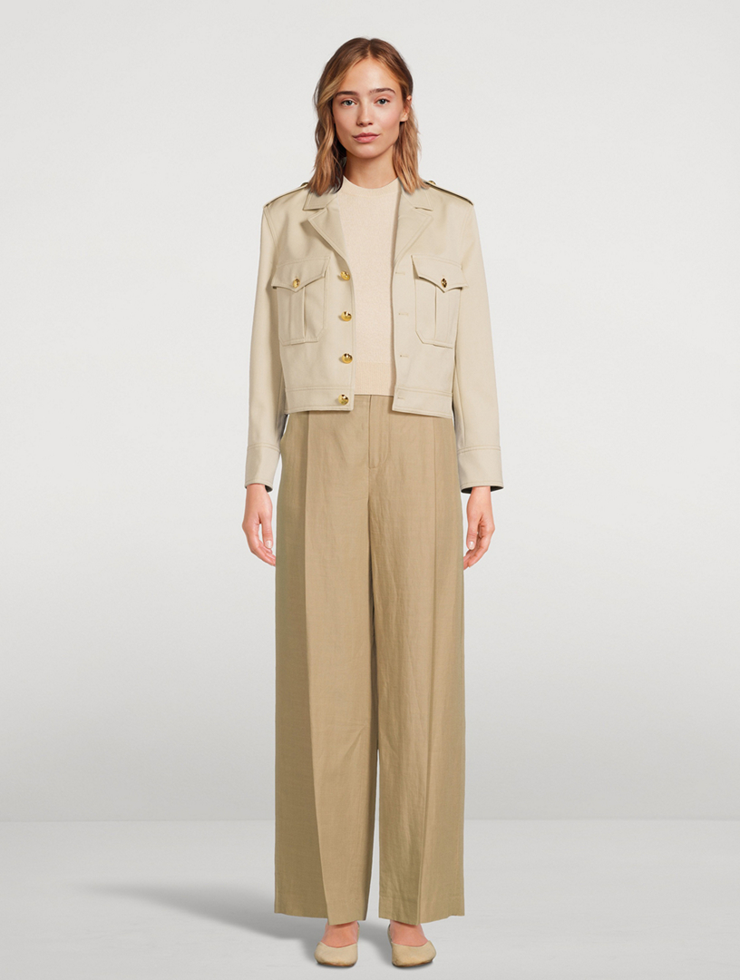 Wide-Leg Trousers