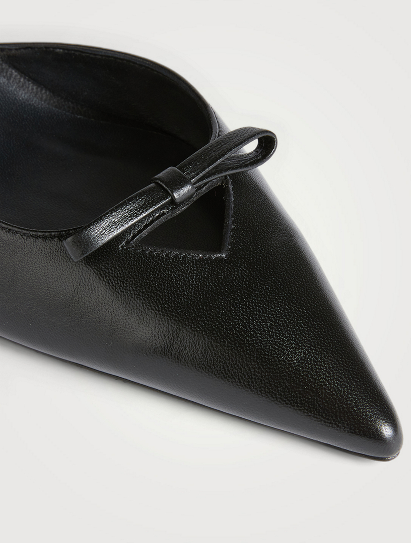 Tully Leather Slingback Pumps