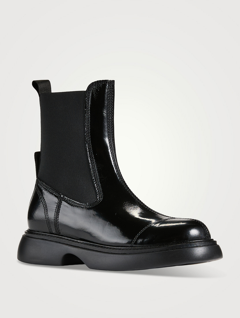 Everyday Patent Chelsea Boots