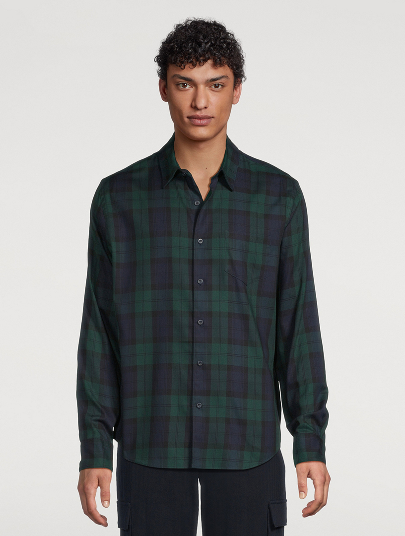 Castaic Plaid Long-Sleeve Shirt