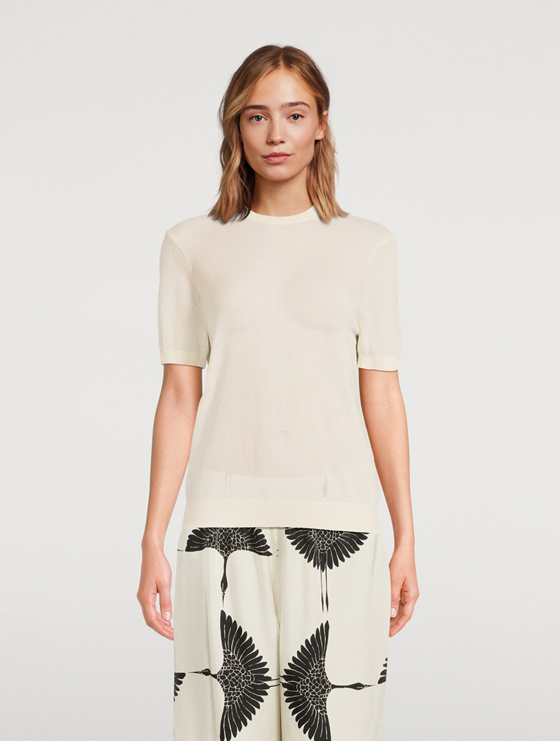 The Pierre Short-Sleeve Sweater