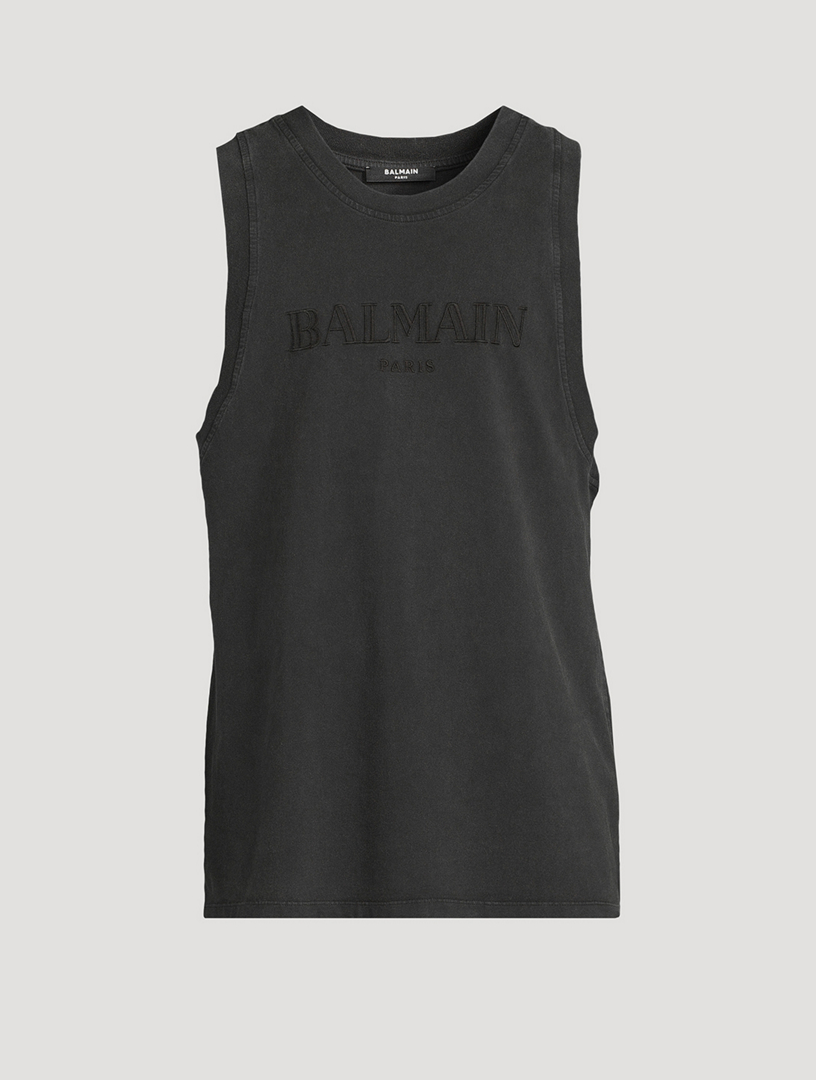 Vintage Logo Embellished Tank Top