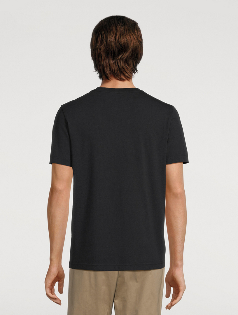 MONCLER｜SHORT-SLEEVED ROUND NECK T-SHIRTS (8C00006 829H Moncler - T-Shirt in White – Stoy