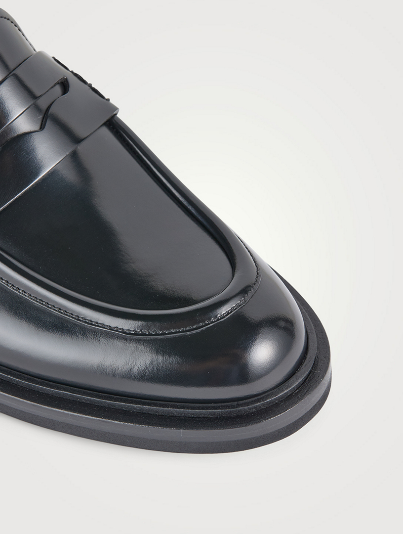 Leather Loafers