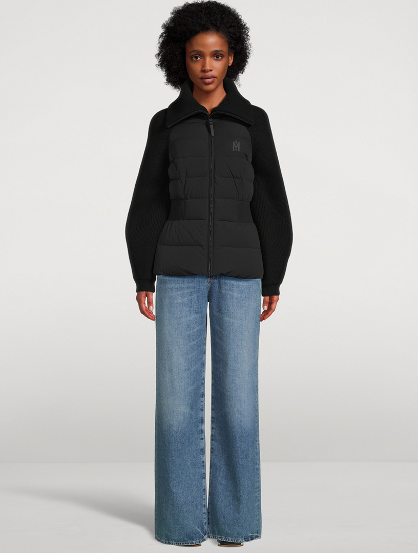 Foxy Nylon And Wool Down Jacket