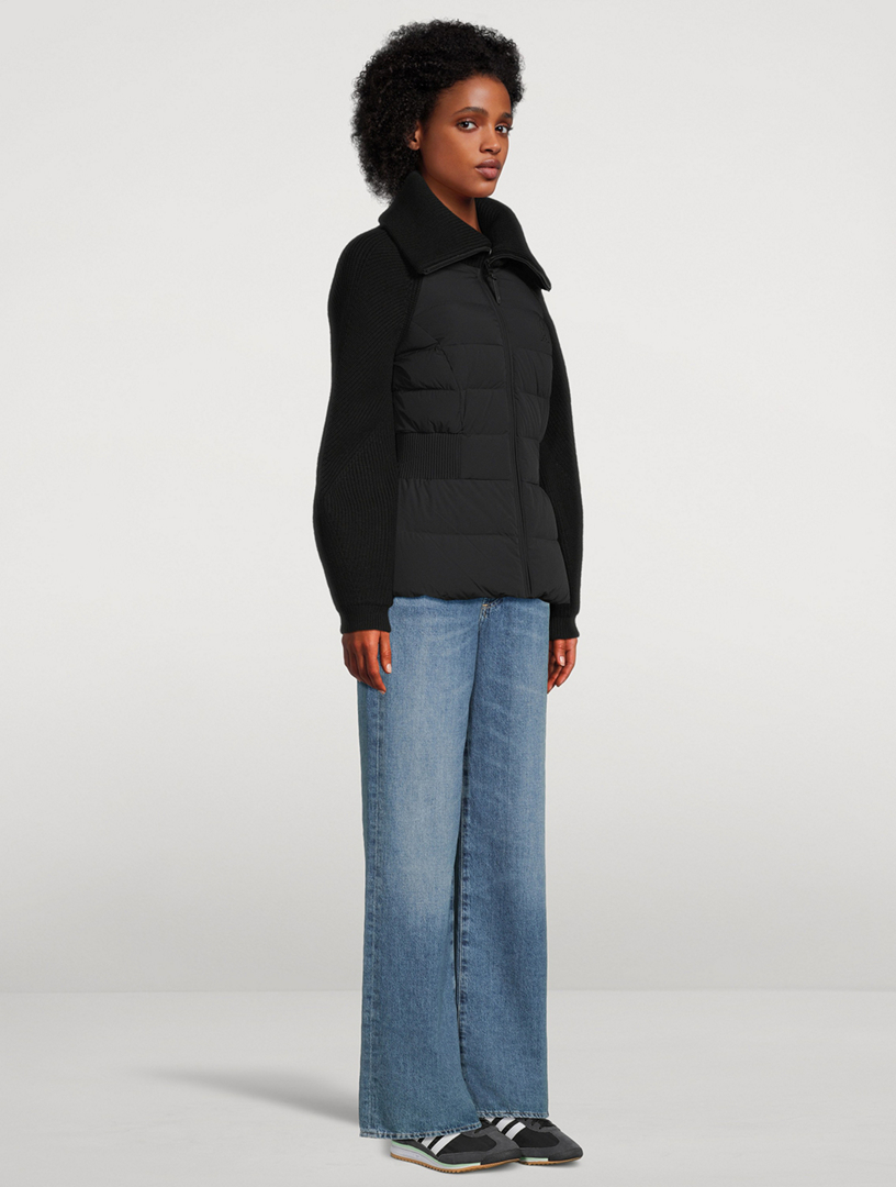 Foxy Nylon And Wool Down Jacket