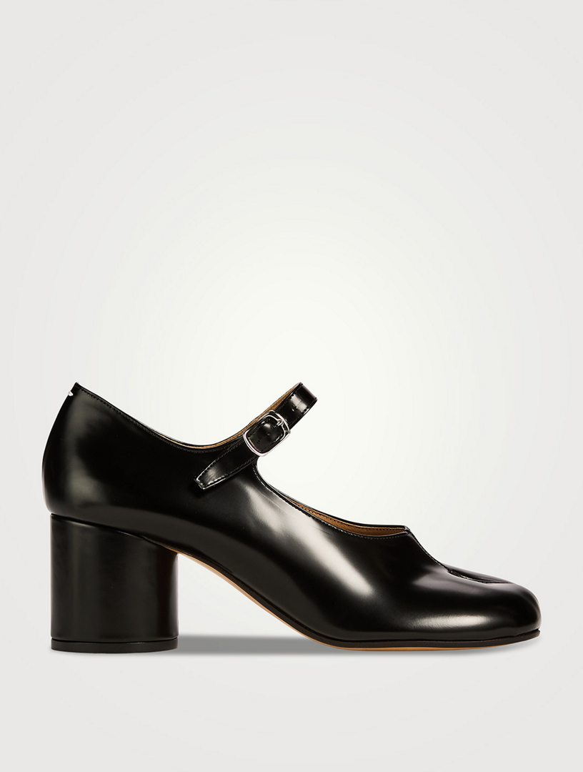 Tabi Leather Mary Jane Pumps