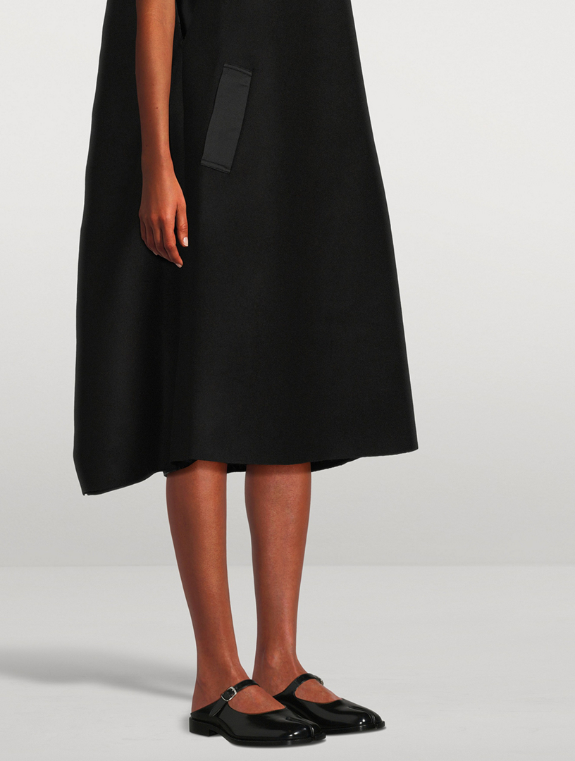 Tabi City Leather Mary Jane Mules