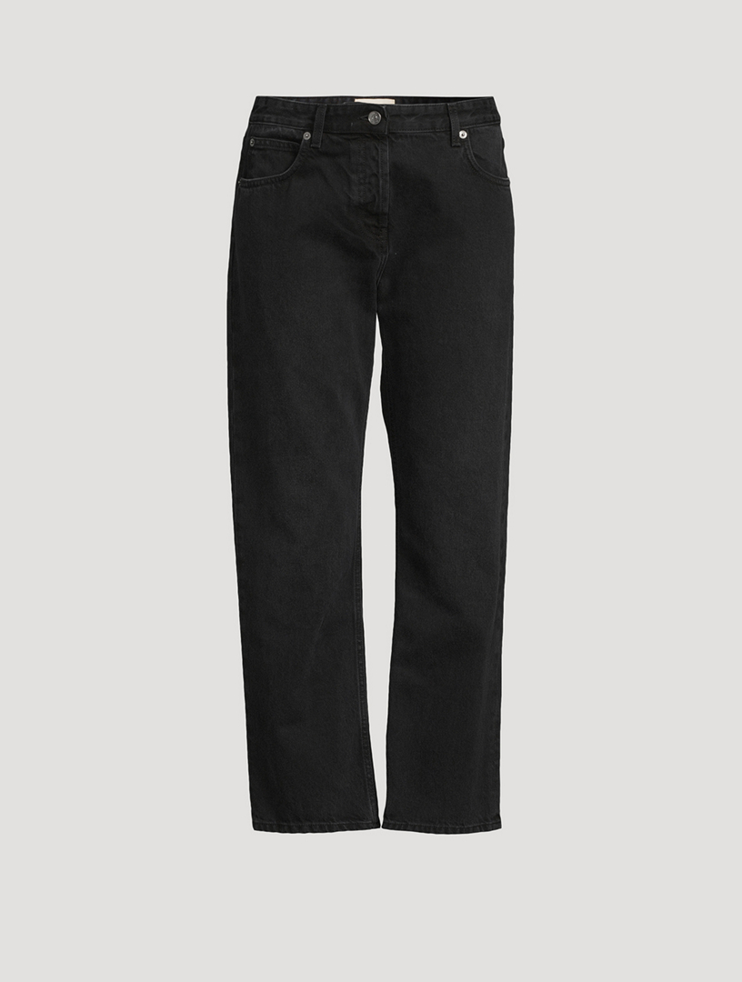 The row riaco デニム black 24 Riaco Jean Black in Cotton – The Row