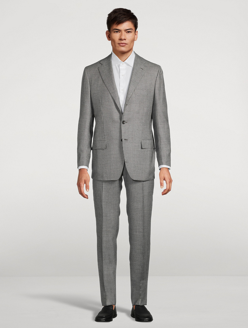 Houndstooth Two-Piece Suit