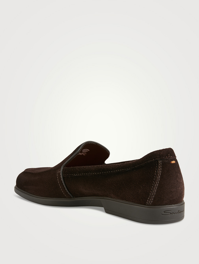 Suede Loafers
