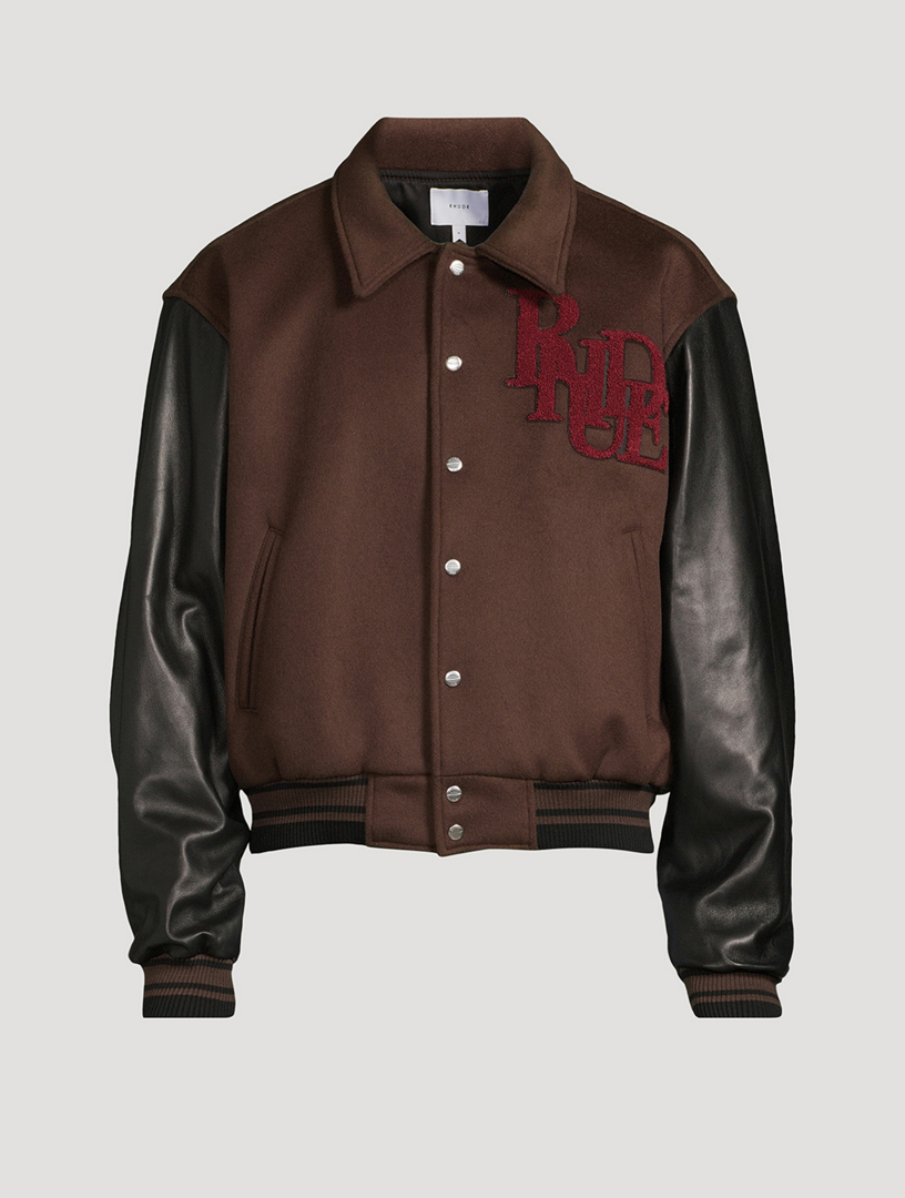 KITON Leather Bomber Jacket Holt Renfrew