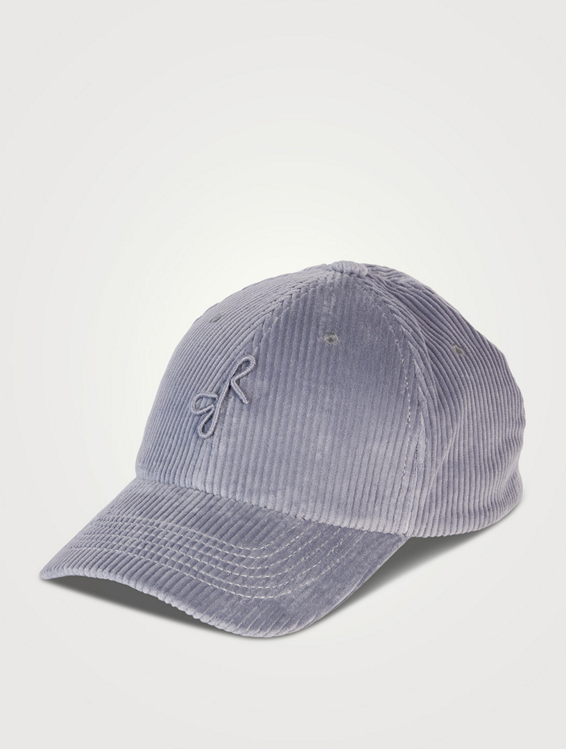 Monogram Corduroy Baseball Cap