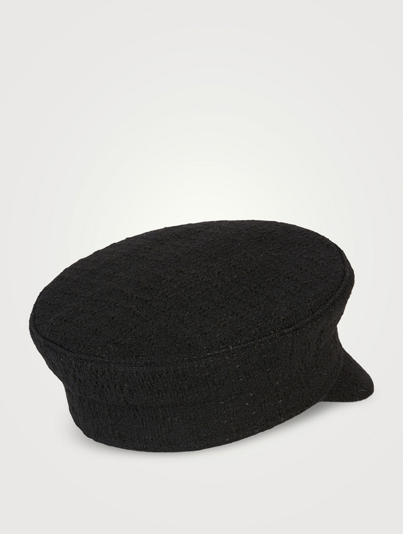 Safety-Pin Baker Boy Cap
