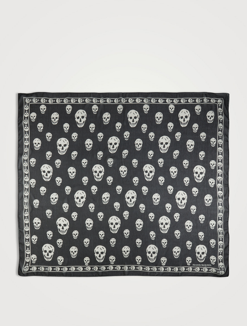 Silk Skull Scarf