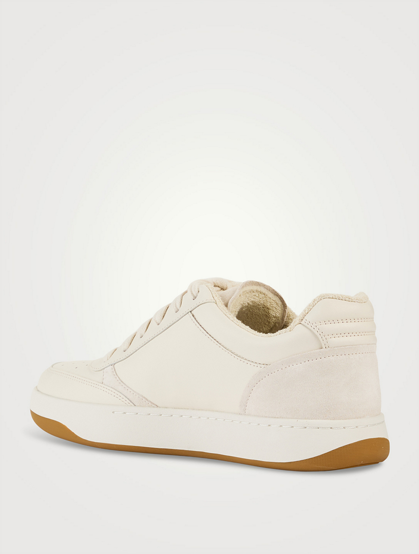 Fresco Leather Court Sneakers