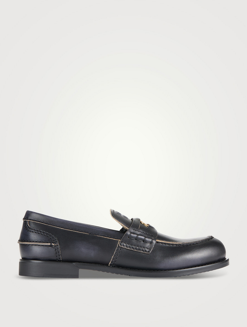 Leather Penny Loafers