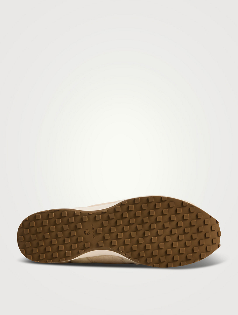 スニーカー THE ROW Suede and Ponyskin Sneakers THE ROW Mica Suede And Ponyhair Sneakers | Holt Renfrew