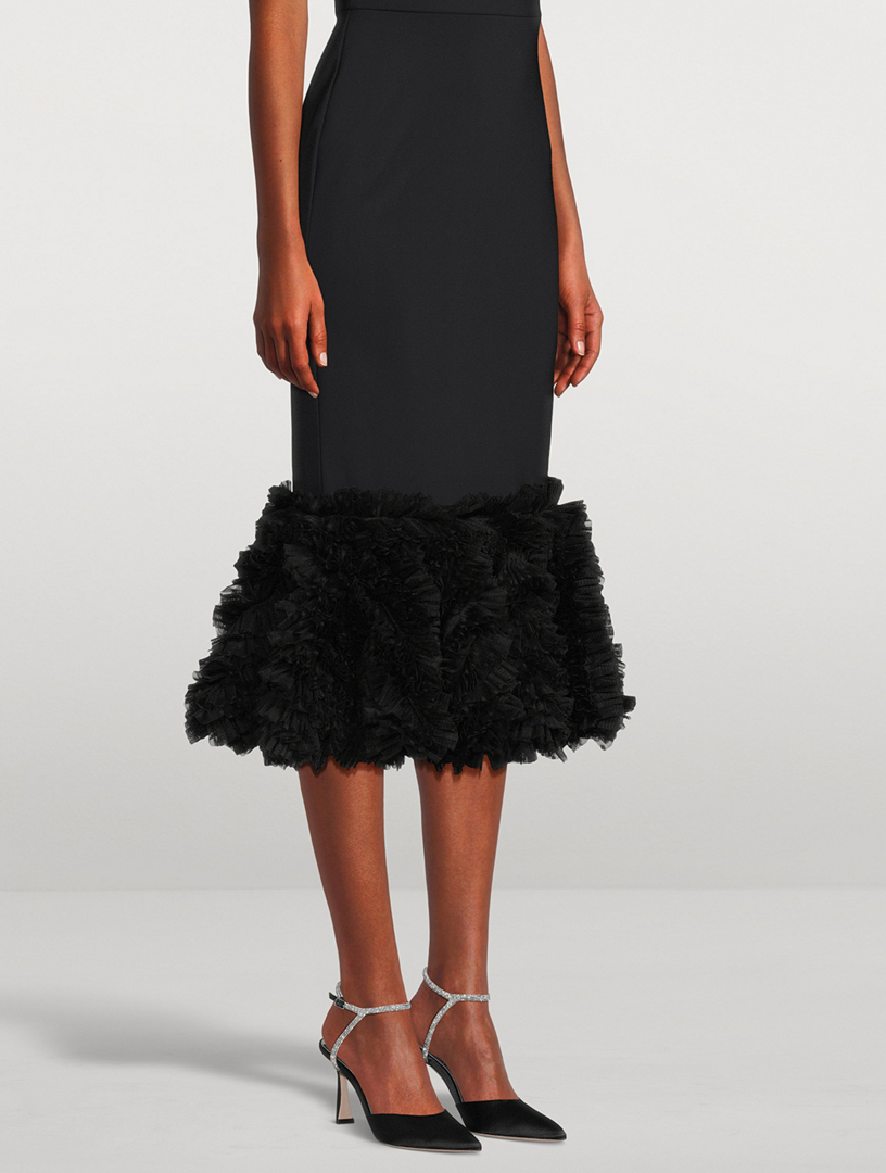 BADGLEY MISCHKA Kamilah Crystal Satin Pumps | Holt Renfrew